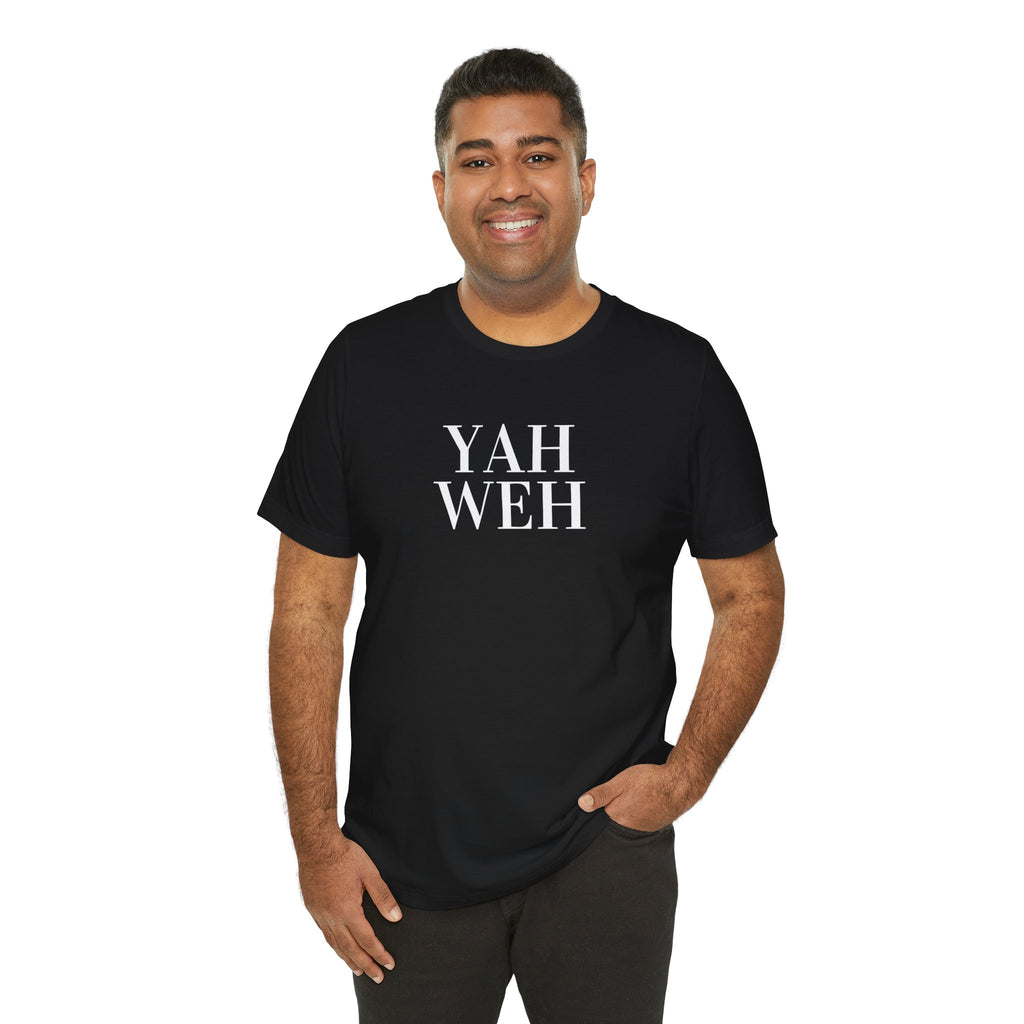Yahweh Scripture T-Shirt | Minimal Faith Typography Tee