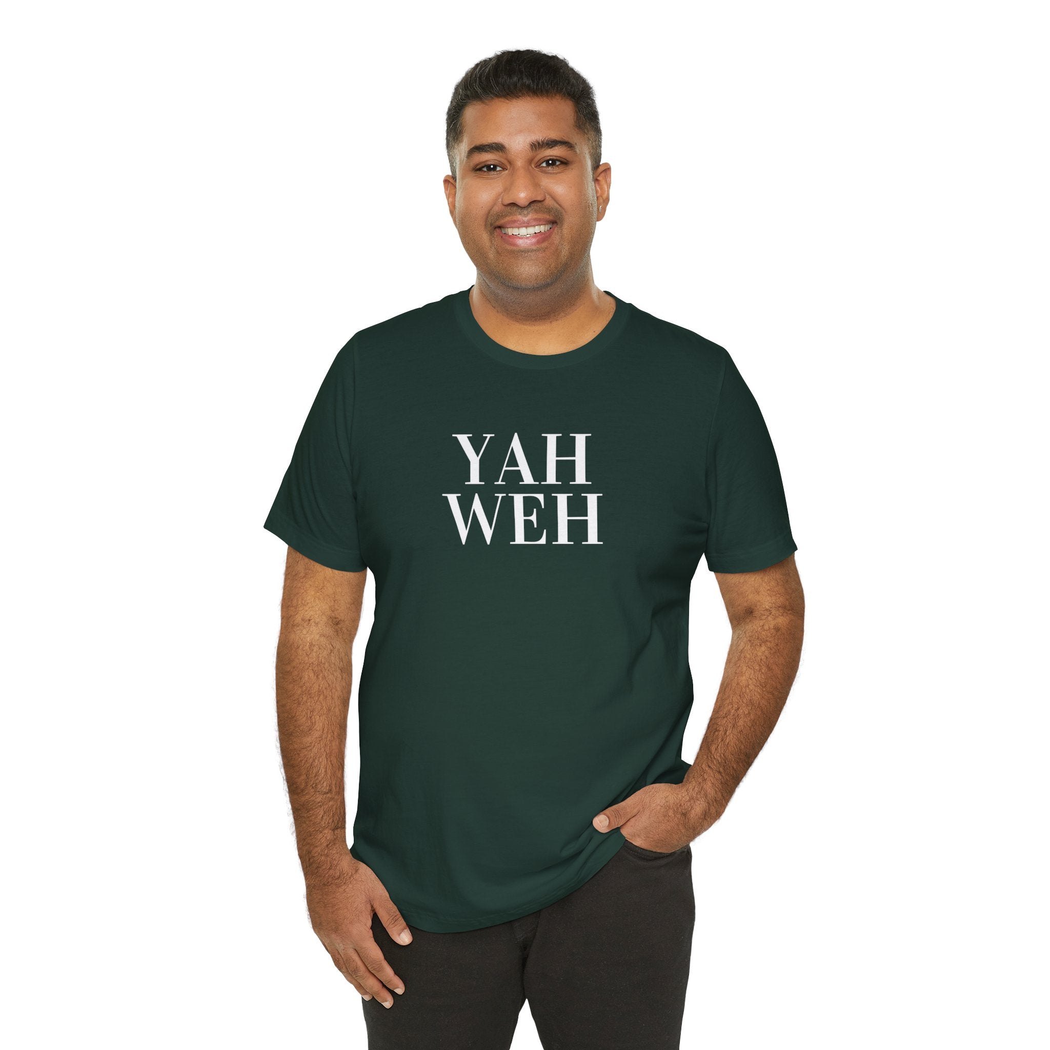 Yahweh Scripture T-Shirt | Minimal Faith Typography Tee