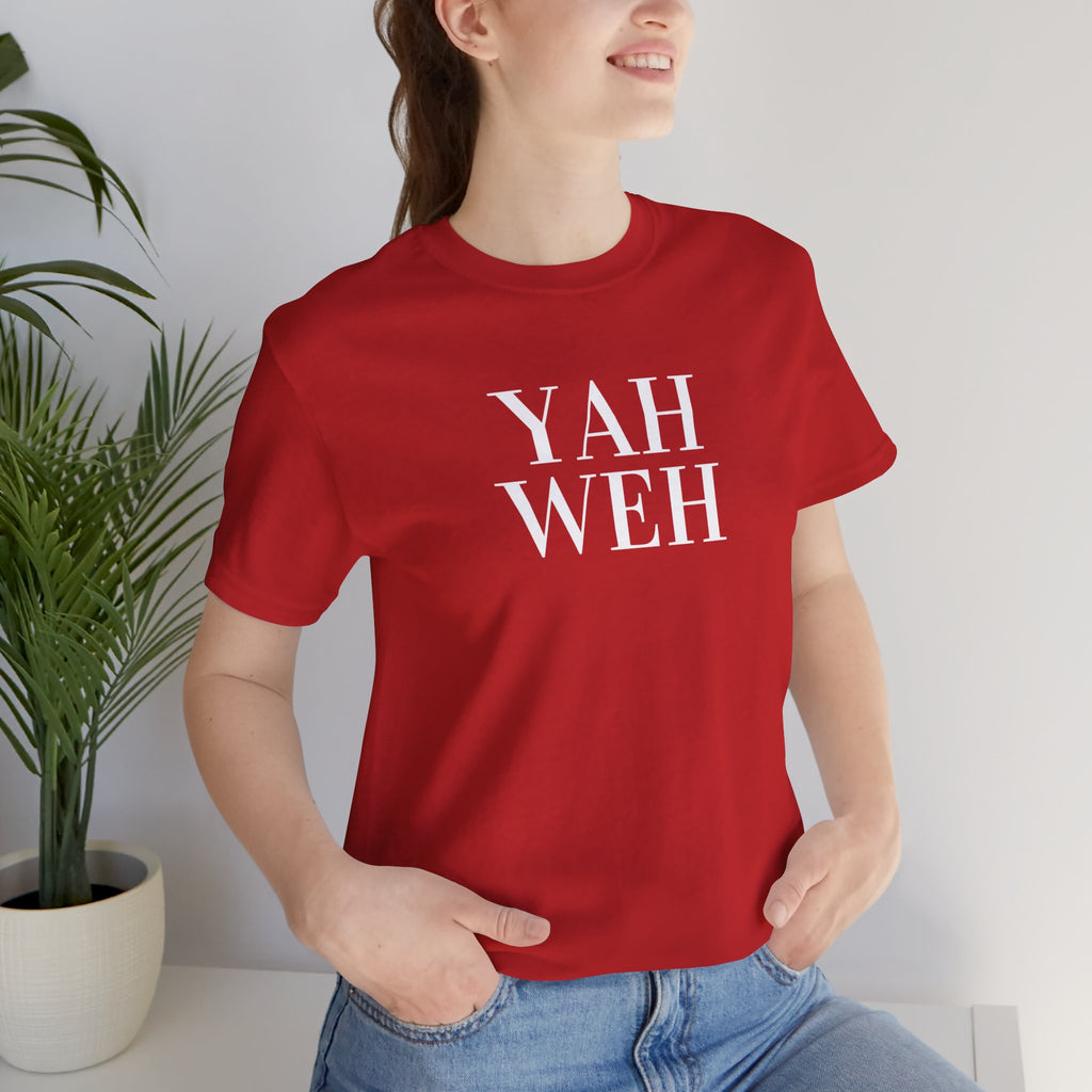 Yahweh Scripture T-Shirt | Minimal Faith Typography Tee