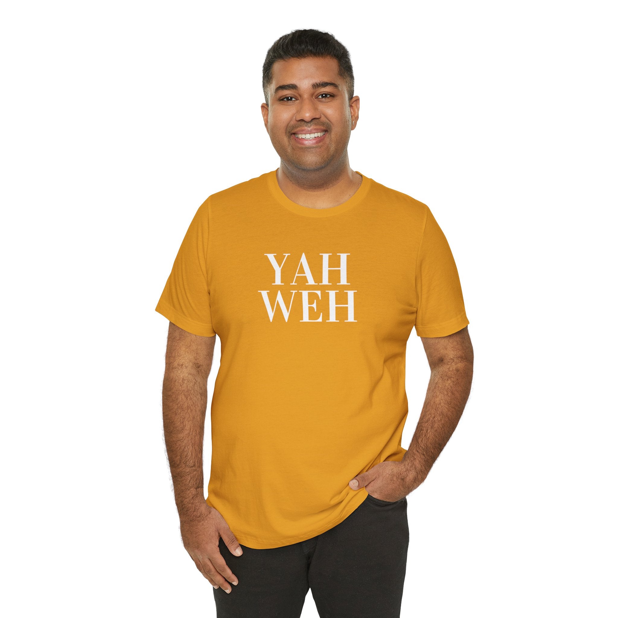 Yahweh Scripture T-Shirt | Minimal Faith Typography Tee