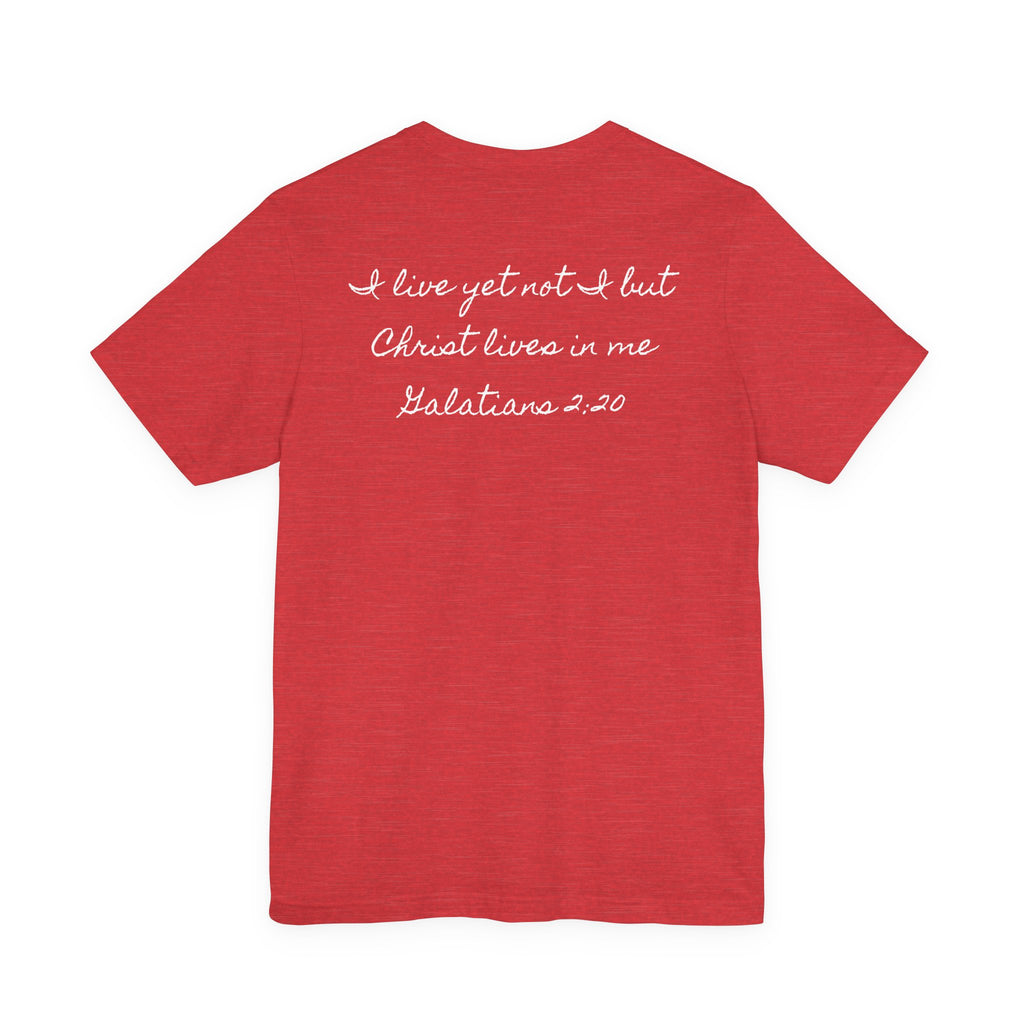 Jesus + Me No Plan B T-Shirt | Christian Cross Scripture Tee