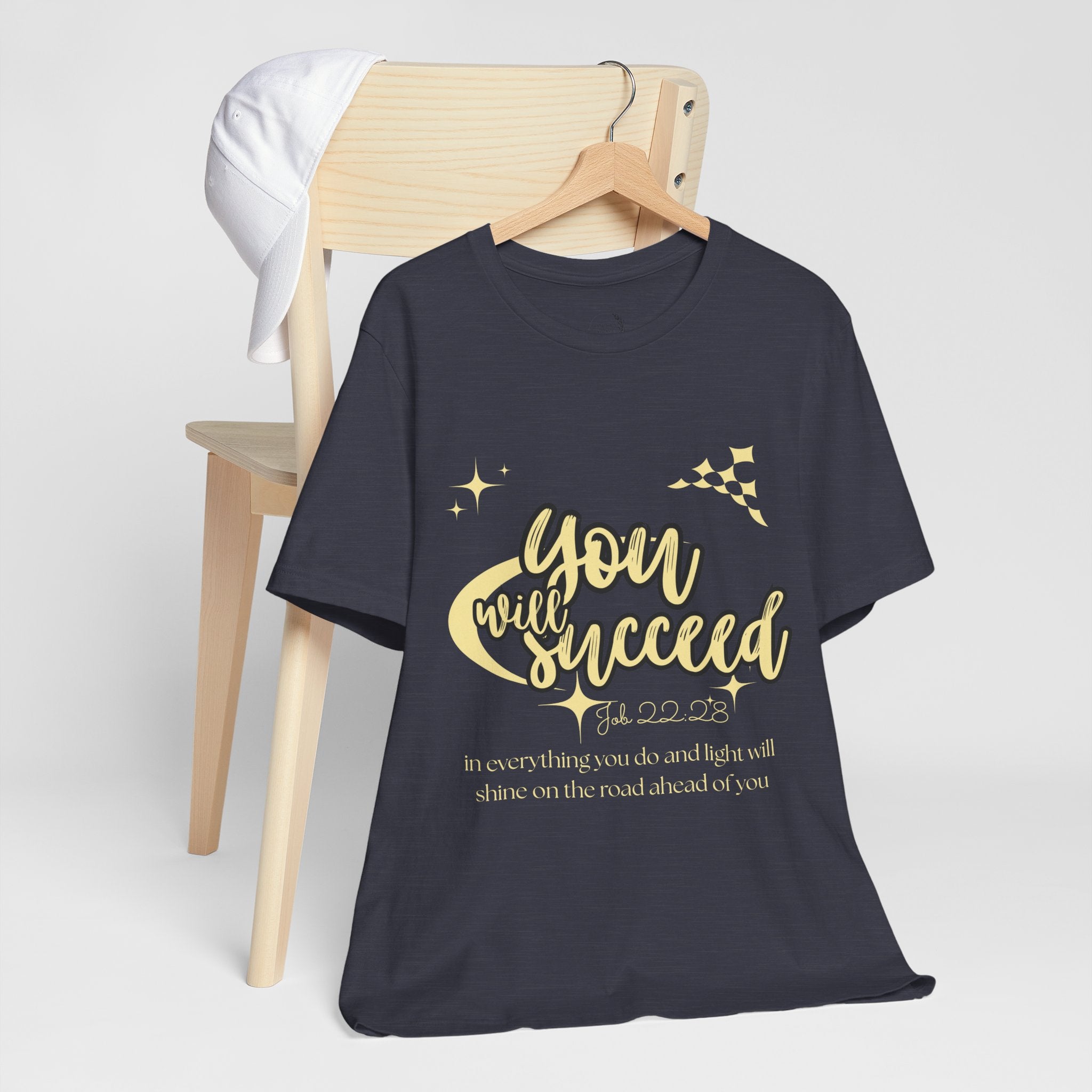 You Will Succeed Tee — Inspirational Christian Graphic T-Shirt (Acts 23:28)