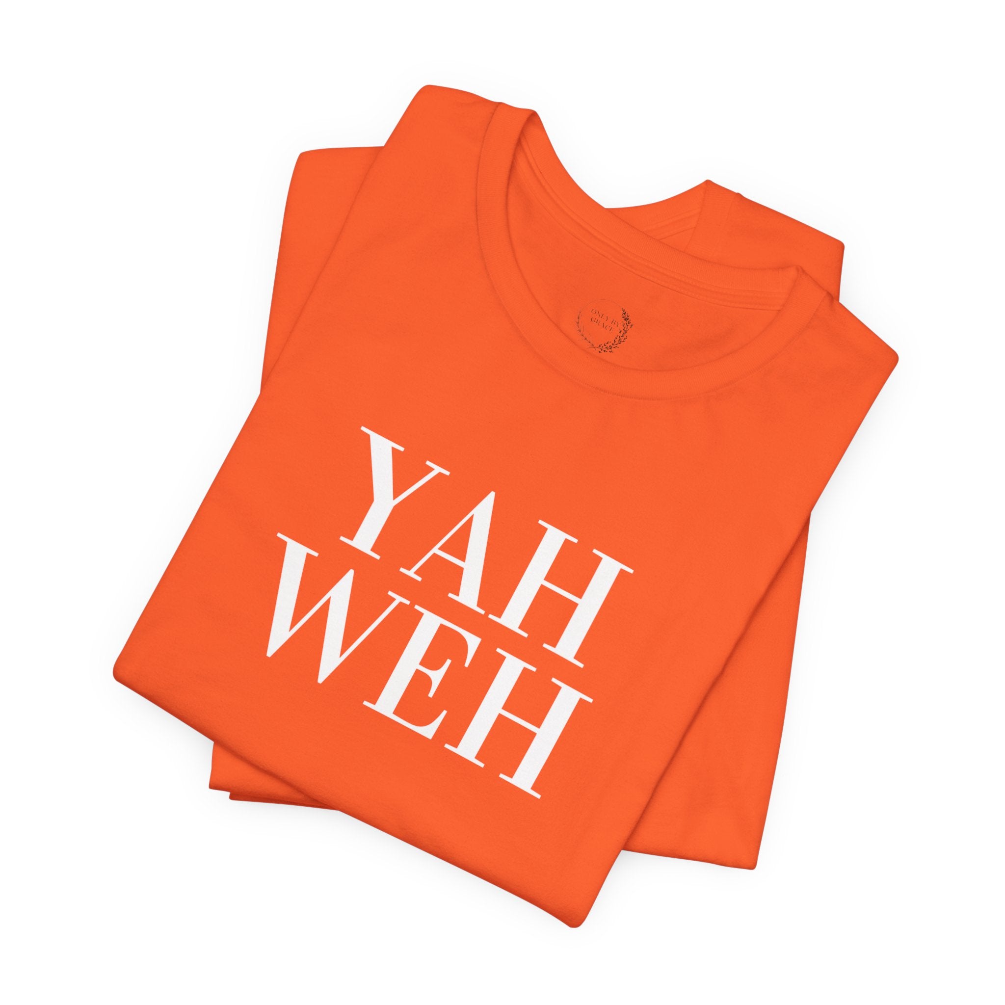 Yahweh Scripture T-Shirt | Minimal Faith Typography Tee