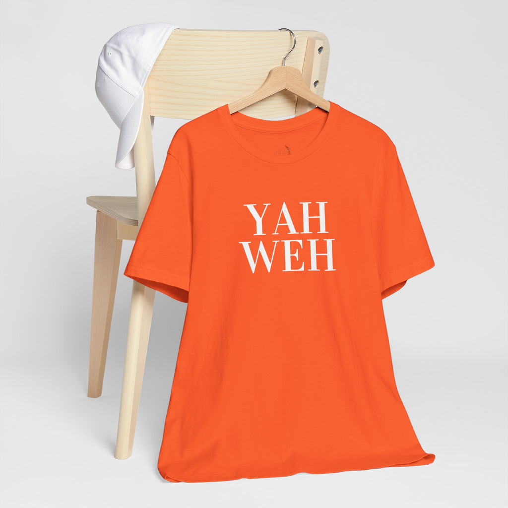 Yahweh Scripture T-Shirt | Minimal Faith Typography Tee
