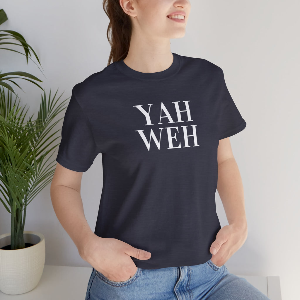 Yahweh Scripture T-Shirt | Minimal Faith Typography Tee