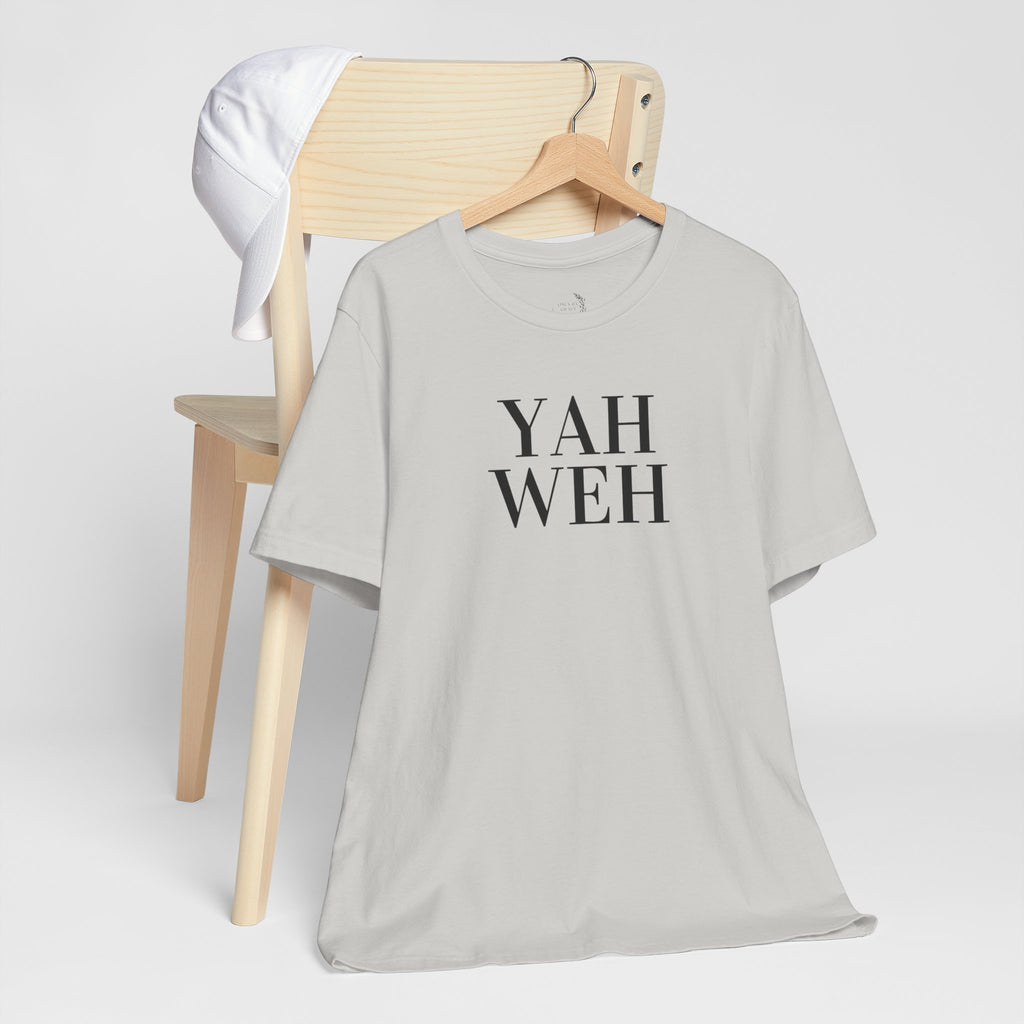 Yahweh Scripture T-Shirt | Minimal Faith Typography Tee