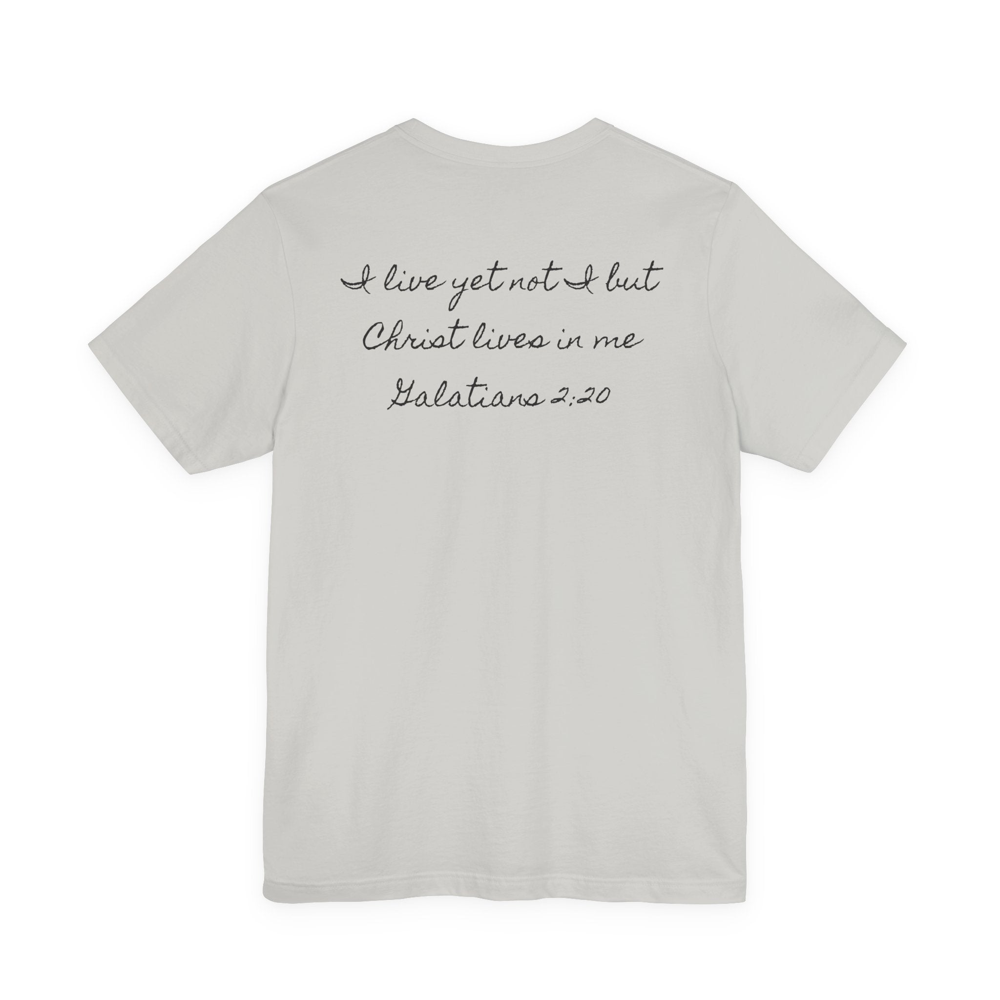 Jesus + Me No Plan B T-Shirt | Christian Cross Scripture Tee
