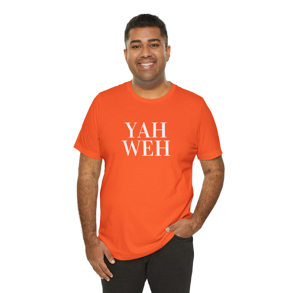 Yahweh Scripture T-Shirt | Minimal Faith Typography Tee