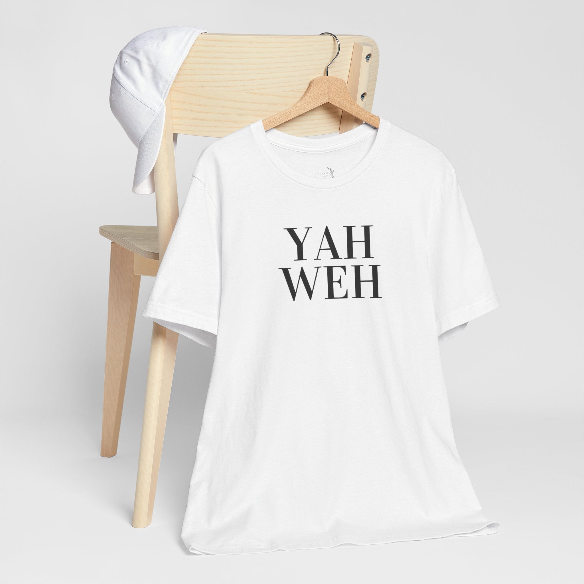 Yahweh Scripture T-Shirt | Minimal Faith Typography Tee