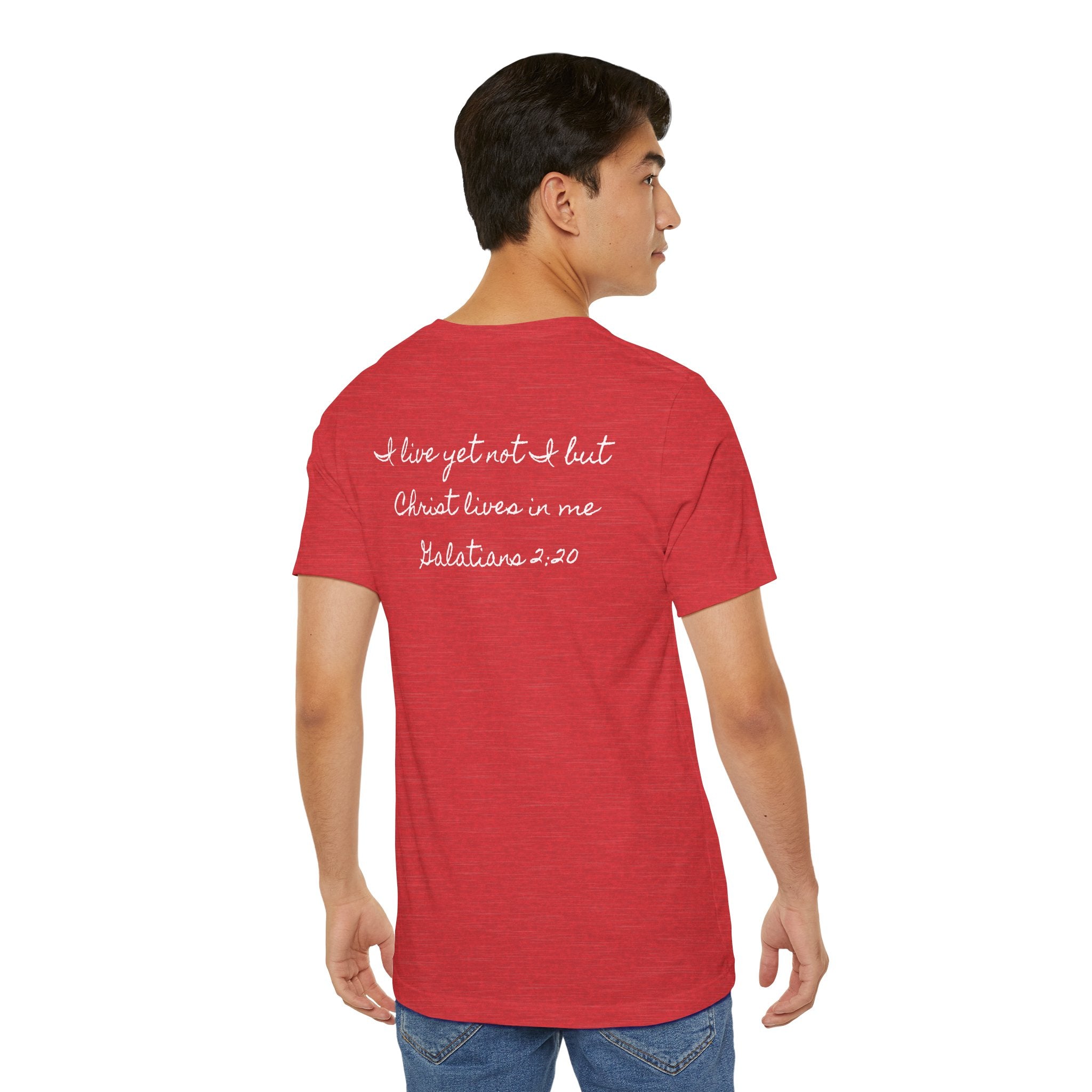 Jesus + Me No Plan B T-Shirt | Christian Cross Scripture Tee
