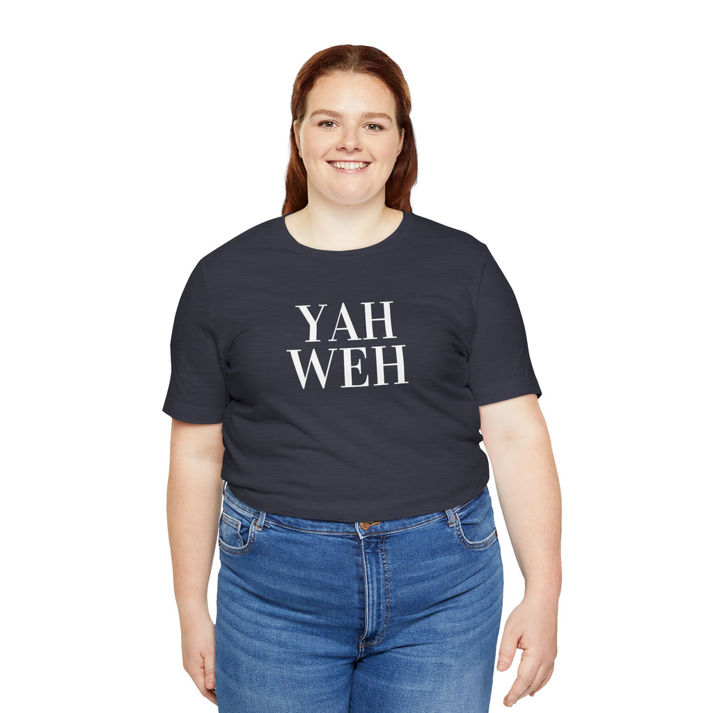 Yahweh Scripture T-Shirt | Minimal Faith Typography Tee