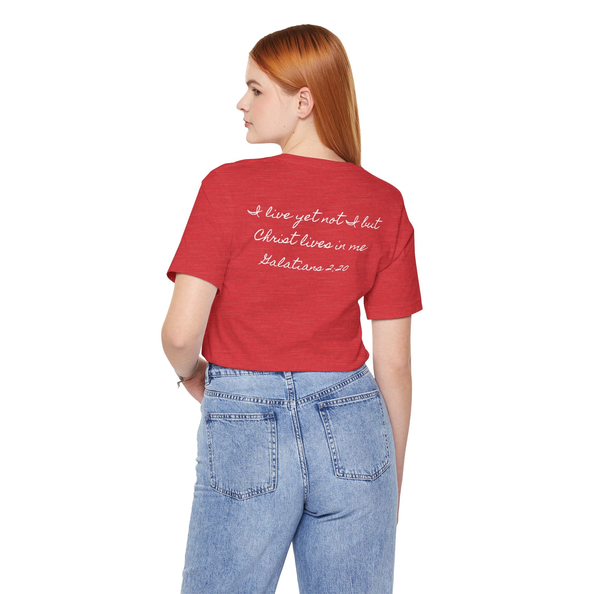 Jesus + Me No Plan B T-Shirt | Christian Cross Scripture Tee
