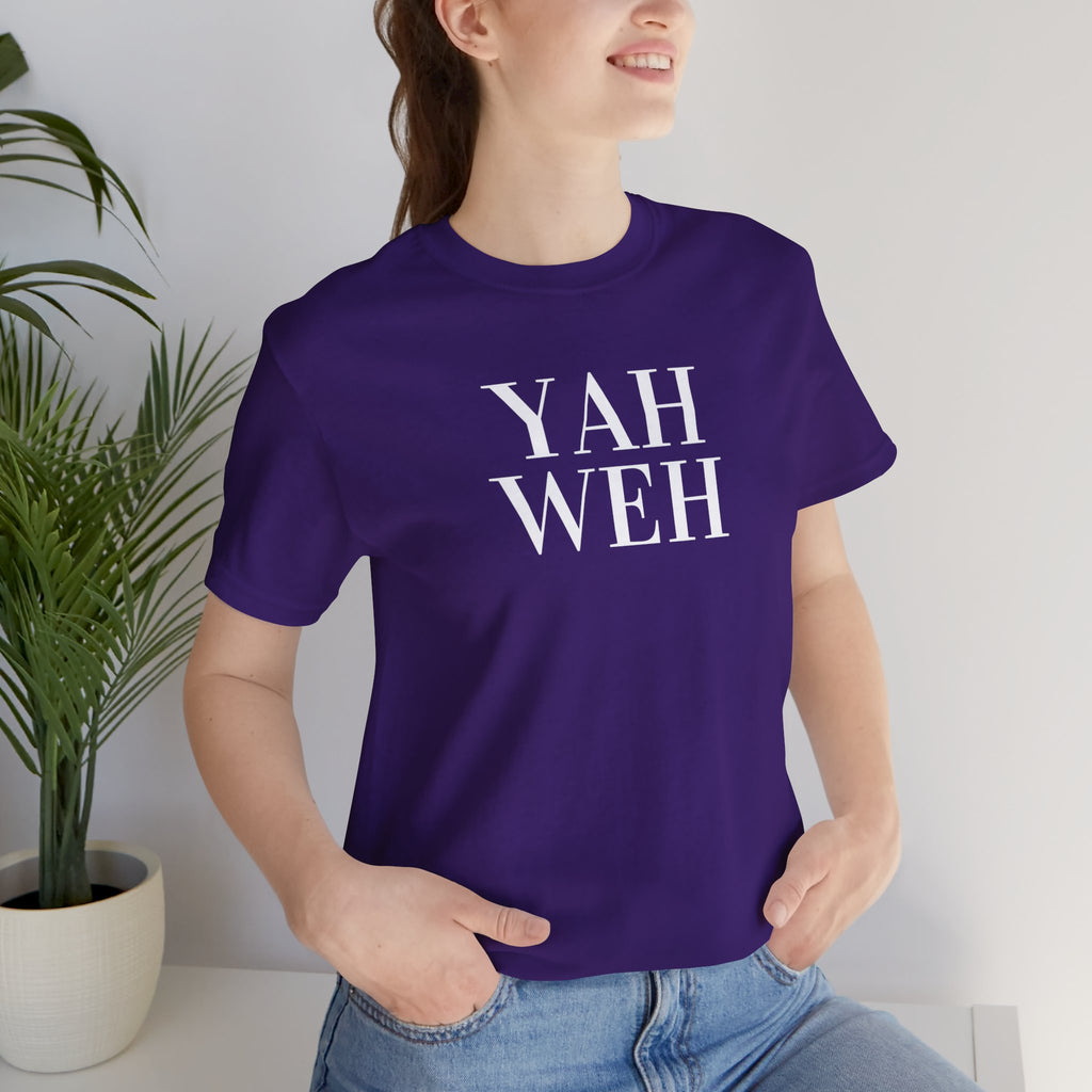 Yahweh Scripture T-Shirt | Minimal Faith Typography Tee