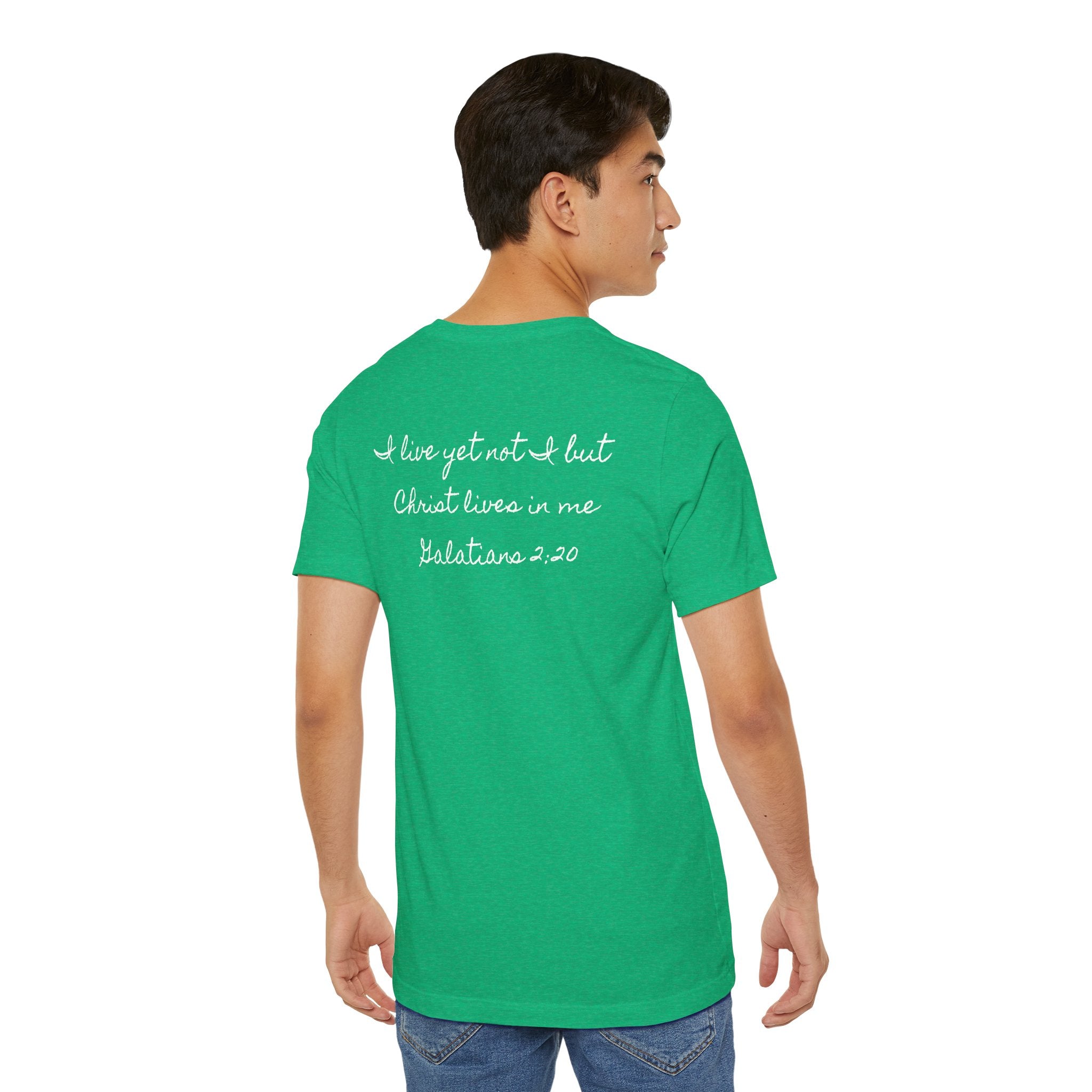Jesus + Me No Plan B T-Shirt | Christian Cross Scripture Tee