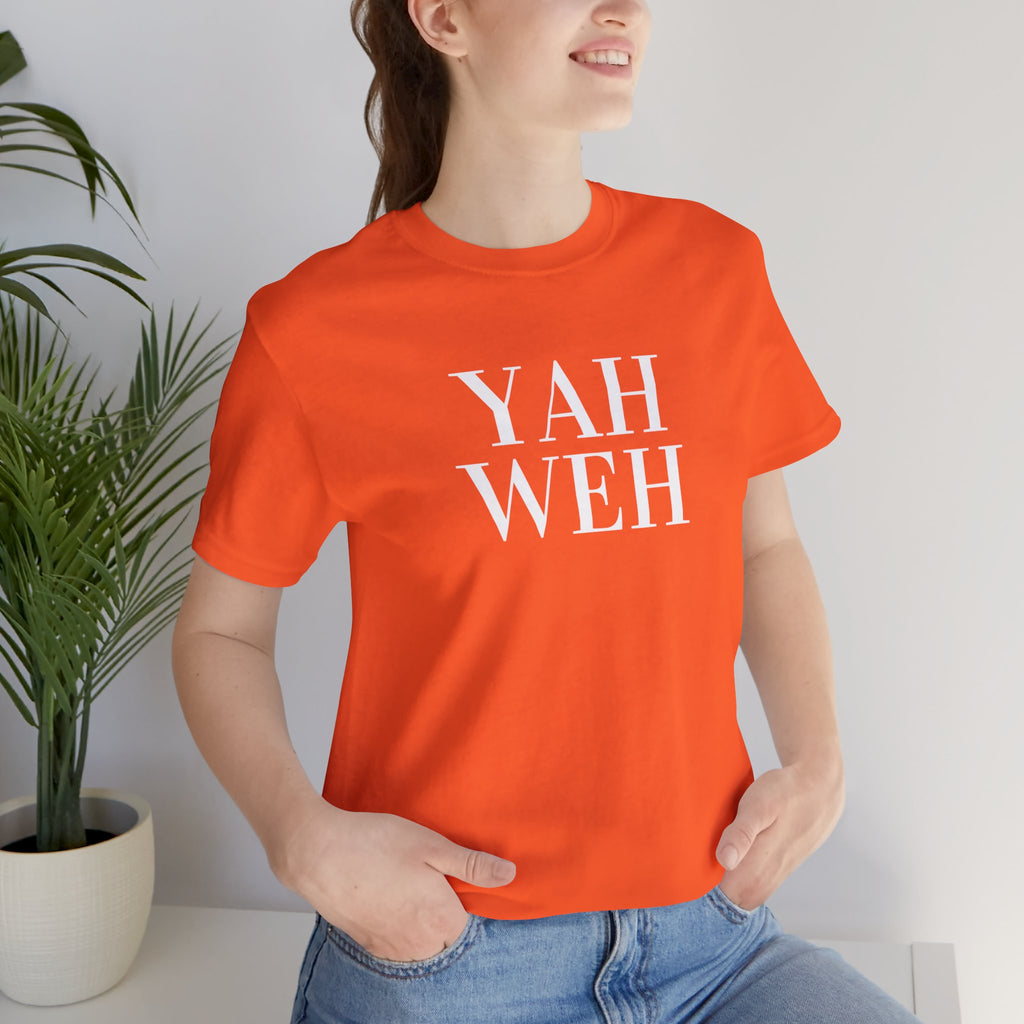 Yahweh Scripture T-Shirt | Minimal Faith Typography Tee
