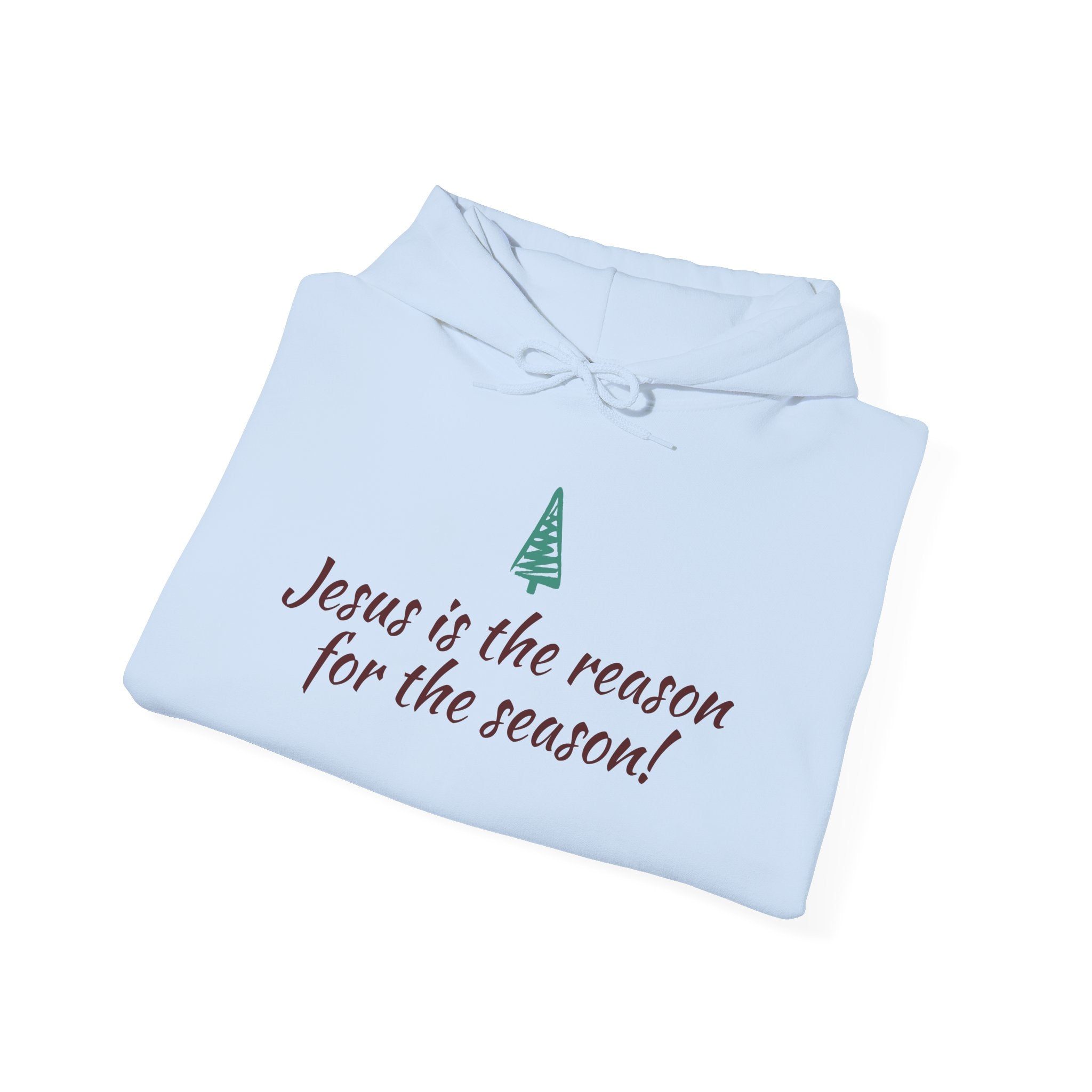 Jesus Is the Reason for the Season Hoodie — Christian Christmas Pullover