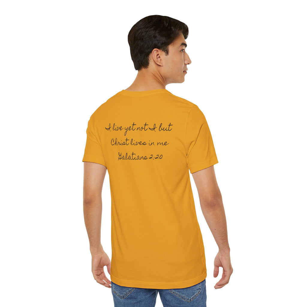 Jesus + Me No Plan B T-Shirt | Christian Cross Scripture Tee