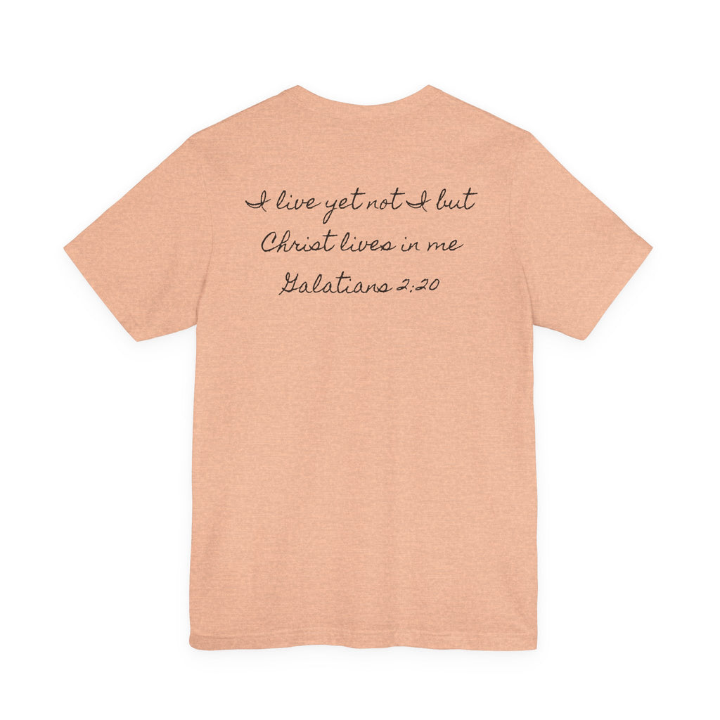 Jesus + Me No Plan B T-Shirt | Christian Cross Scripture Tee