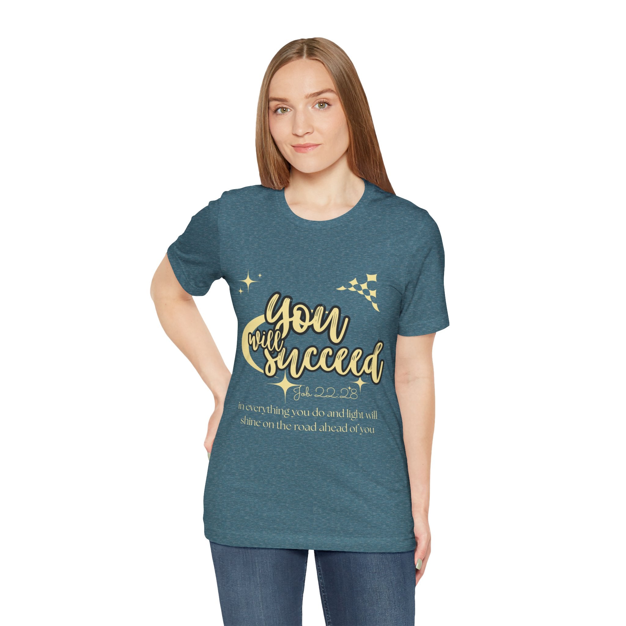 You Will Succeed Tee — Inspirational Christian Graphic T-Shirt (Acts 23:28)