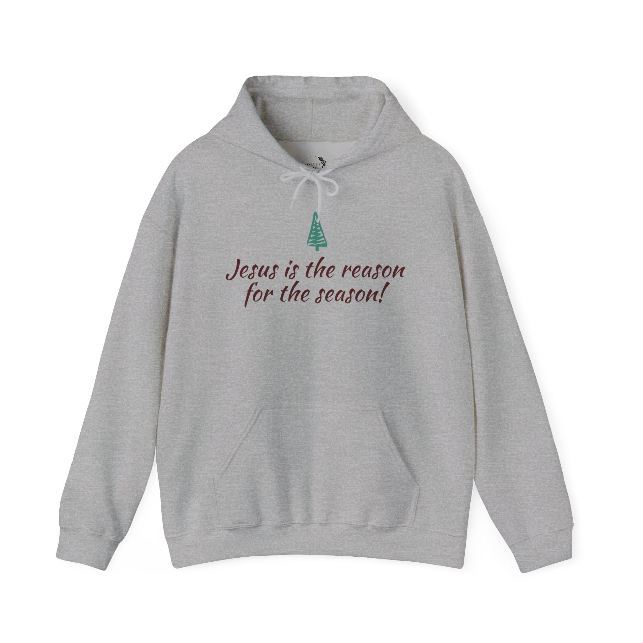 Jesus Is the Reason for the Season Hoodie — Christian Christmas Pullover