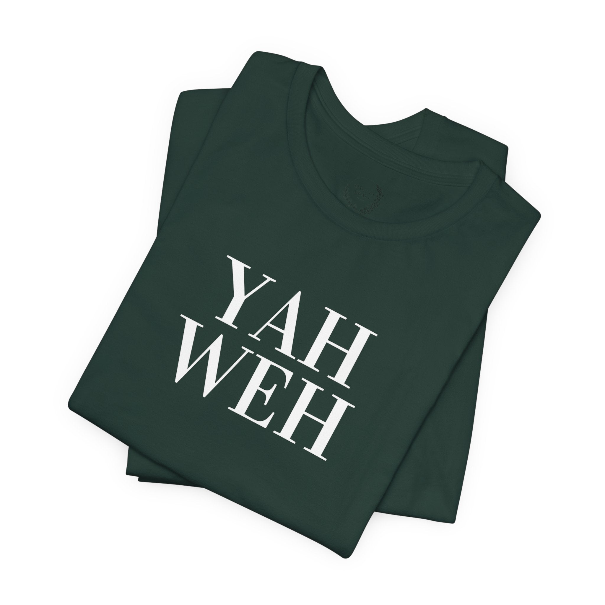 Yahweh Scripture T-Shirt | Minimal Faith Typography Tee