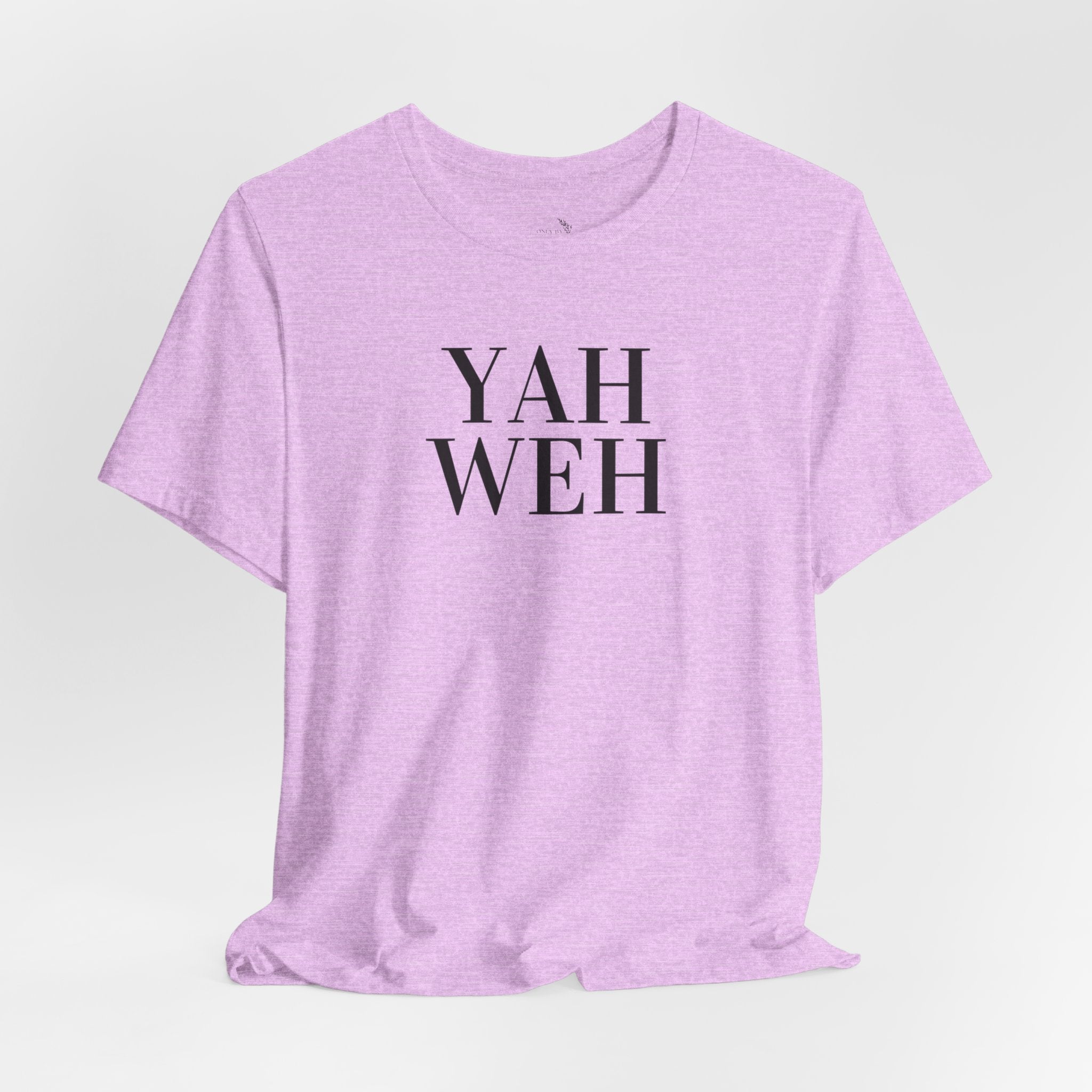 Yahweh Scripture T-Shirt | Minimal Faith Typography Tee