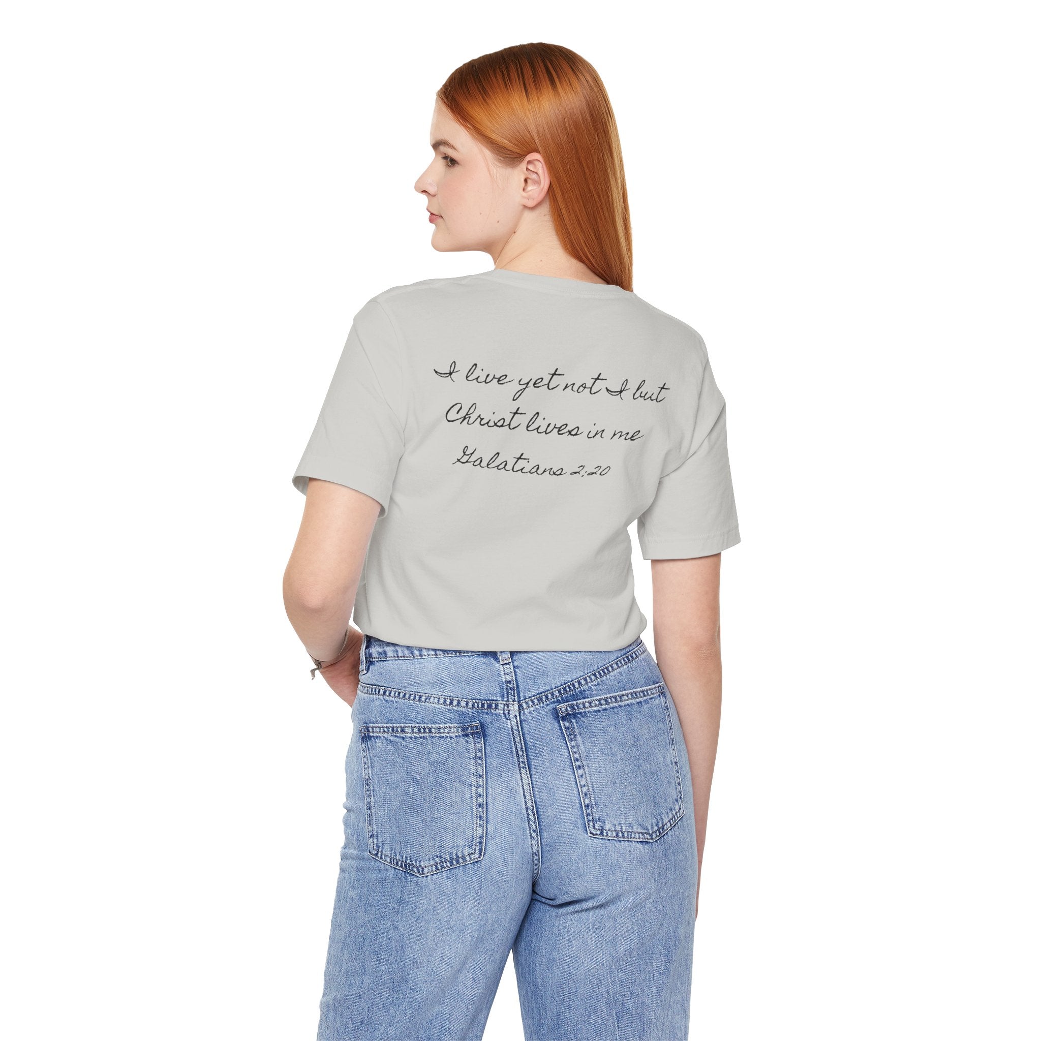 Jesus + Me No Plan B T-Shirt | Christian Cross Scripture Tee