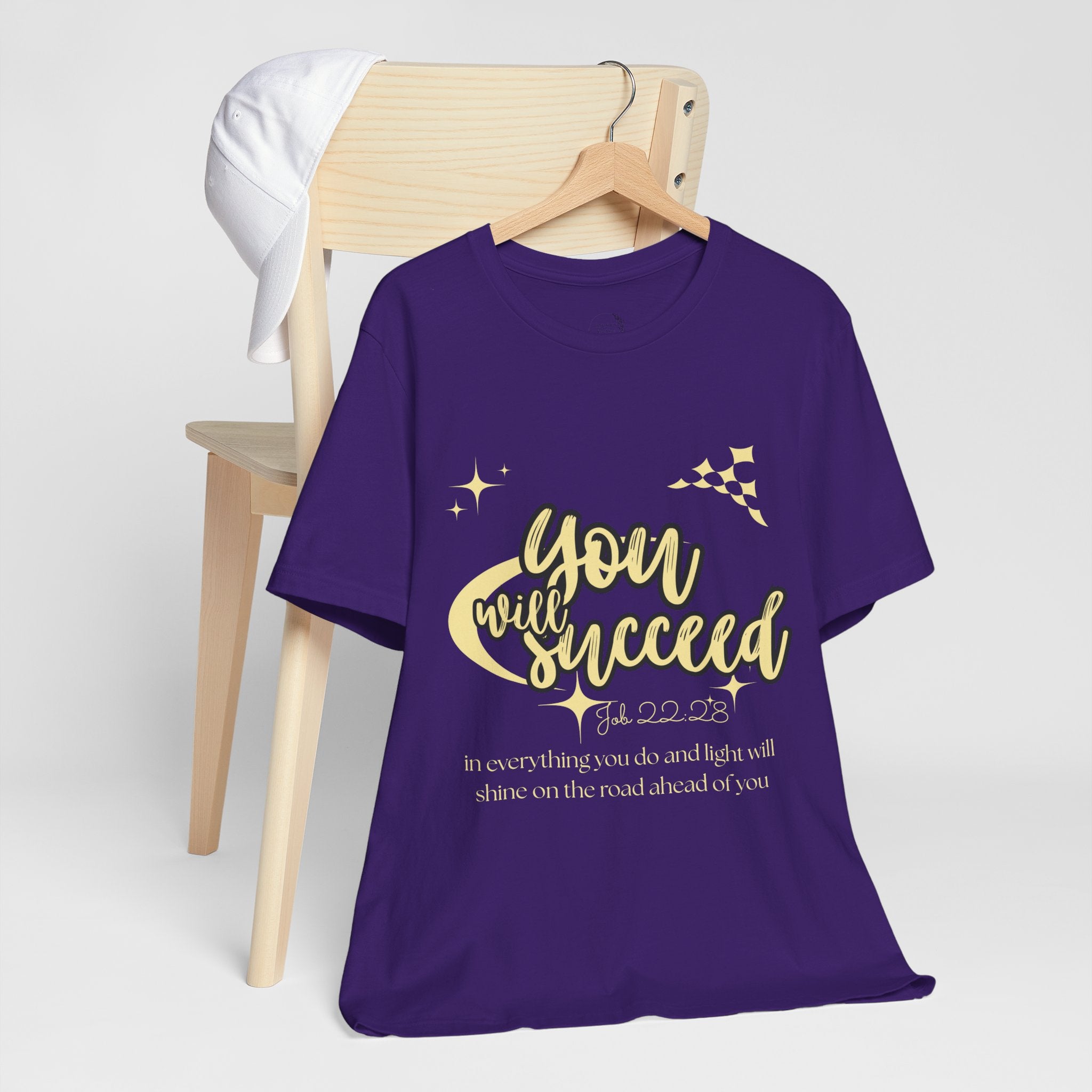 You Will Succeed Tee — Inspirational Christian Graphic T-Shirt (Acts 23:28)