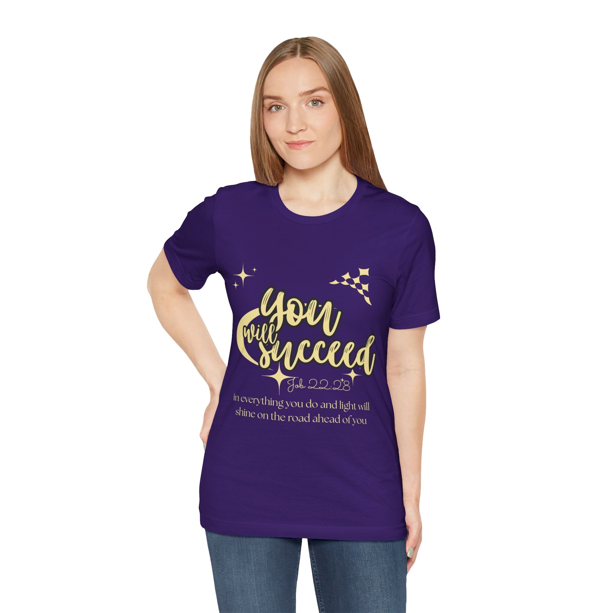 You Will Succeed Tee — Inspirational Christian Graphic T-Shirt (Acts 23:28)