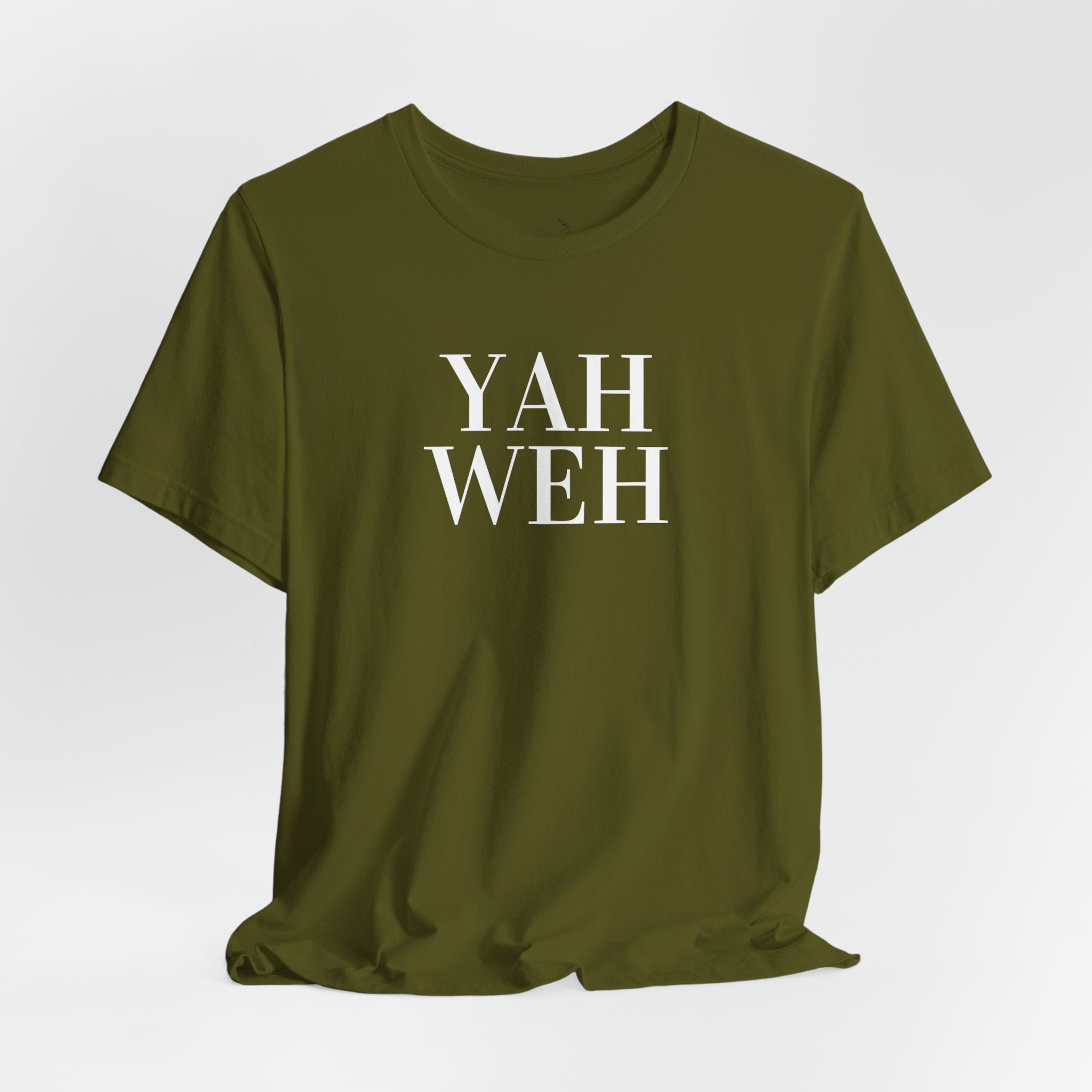 Yahweh Scripture T-Shirt | Minimal Faith Typography Tee
