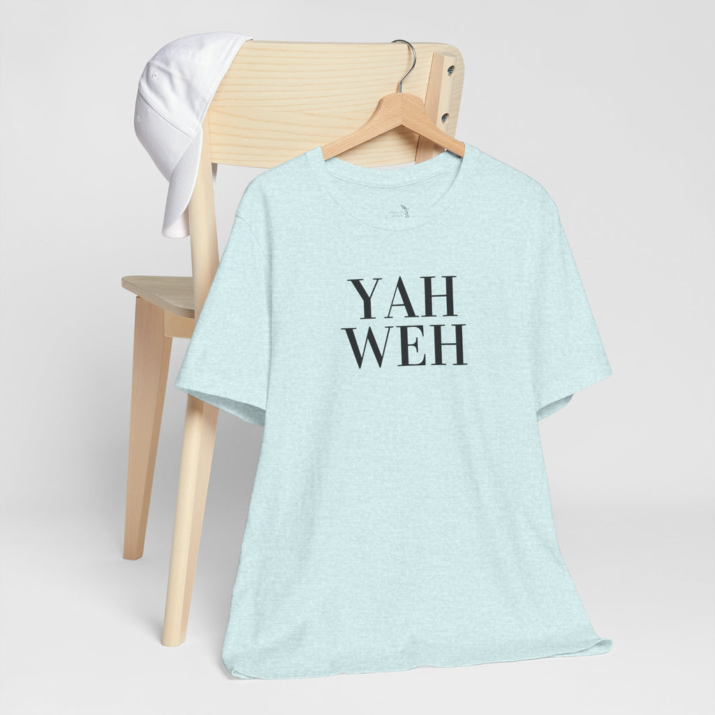 Yahweh Scripture T-Shirt | Minimal Faith Typography Tee