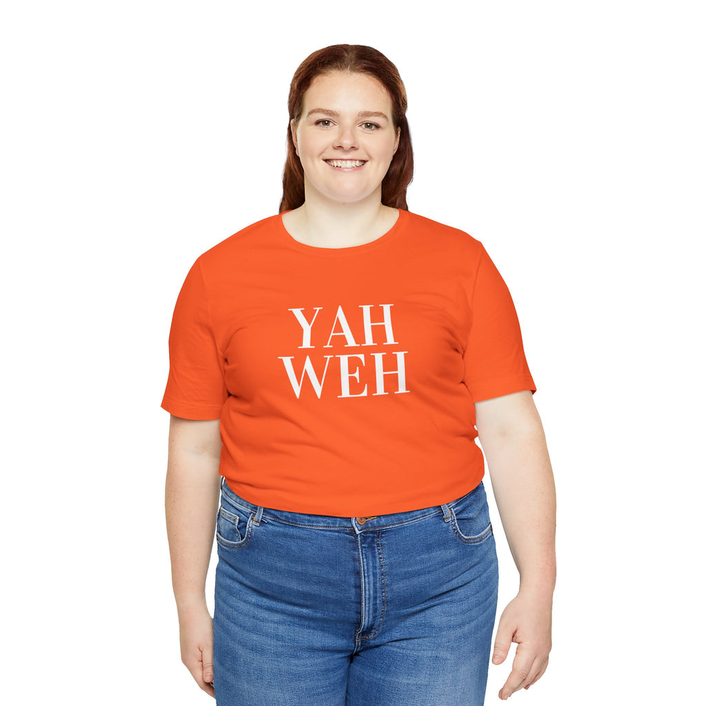 Yahweh Scripture T-Shirt | Minimal Faith Typography Tee