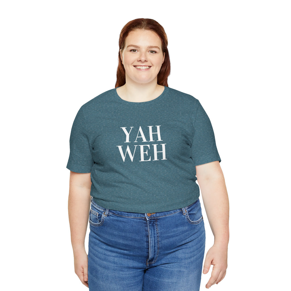 Yahweh Scripture T-Shirt | Minimal Faith Typography Tee