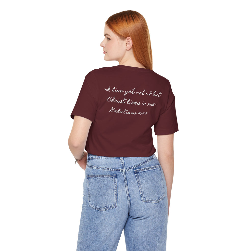 Jesus + Me No Plan B T-Shirt | Christian Cross Scripture Tee