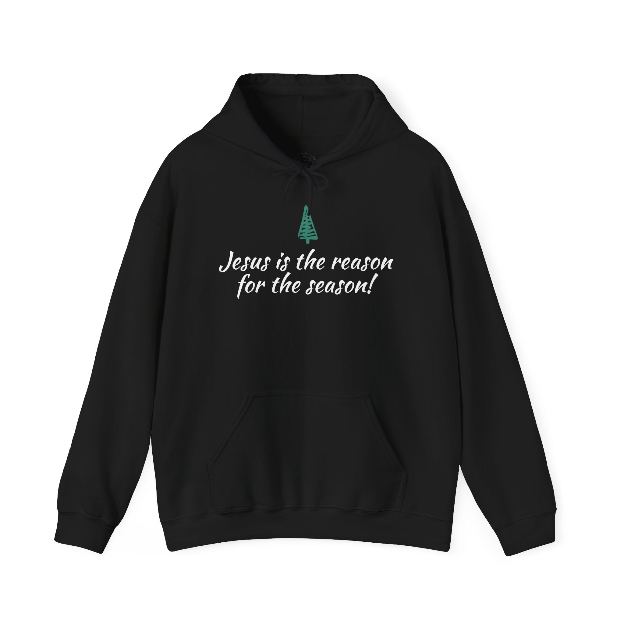 Jesus Is the Reason for the Season Hoodie — Christian Christmas Pullover
