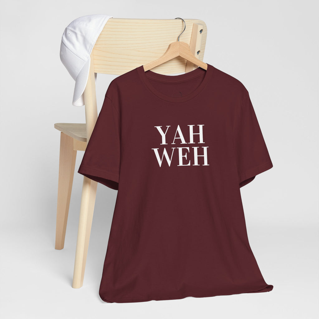 Yahweh Scripture T-Shirt | Minimal Faith Typography Tee