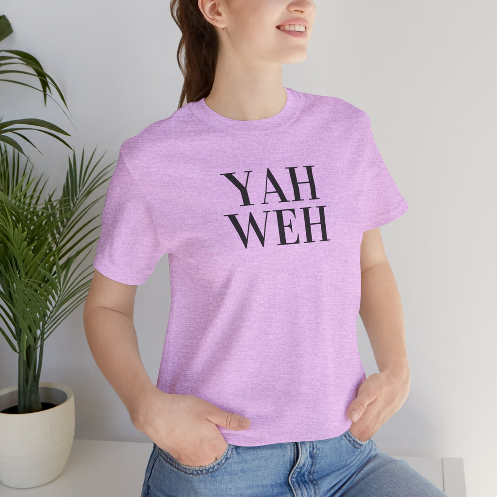 Yahweh Scripture T-Shirt | Minimal Faith Typography Tee
