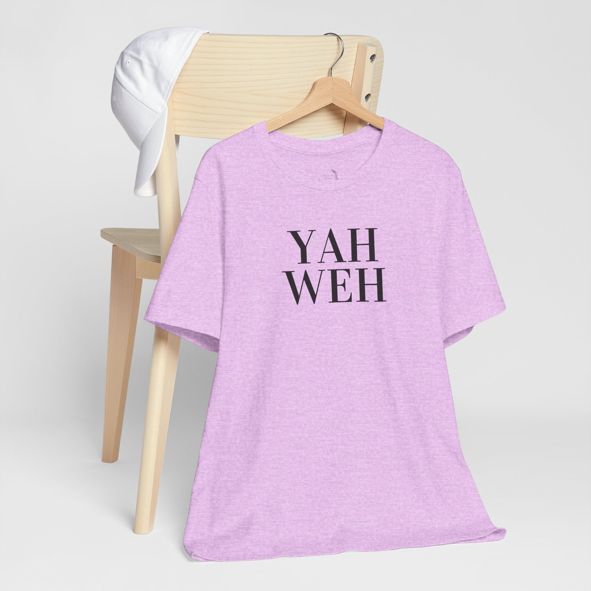 Yahweh Scripture T-Shirt | Minimal Faith Typography Tee