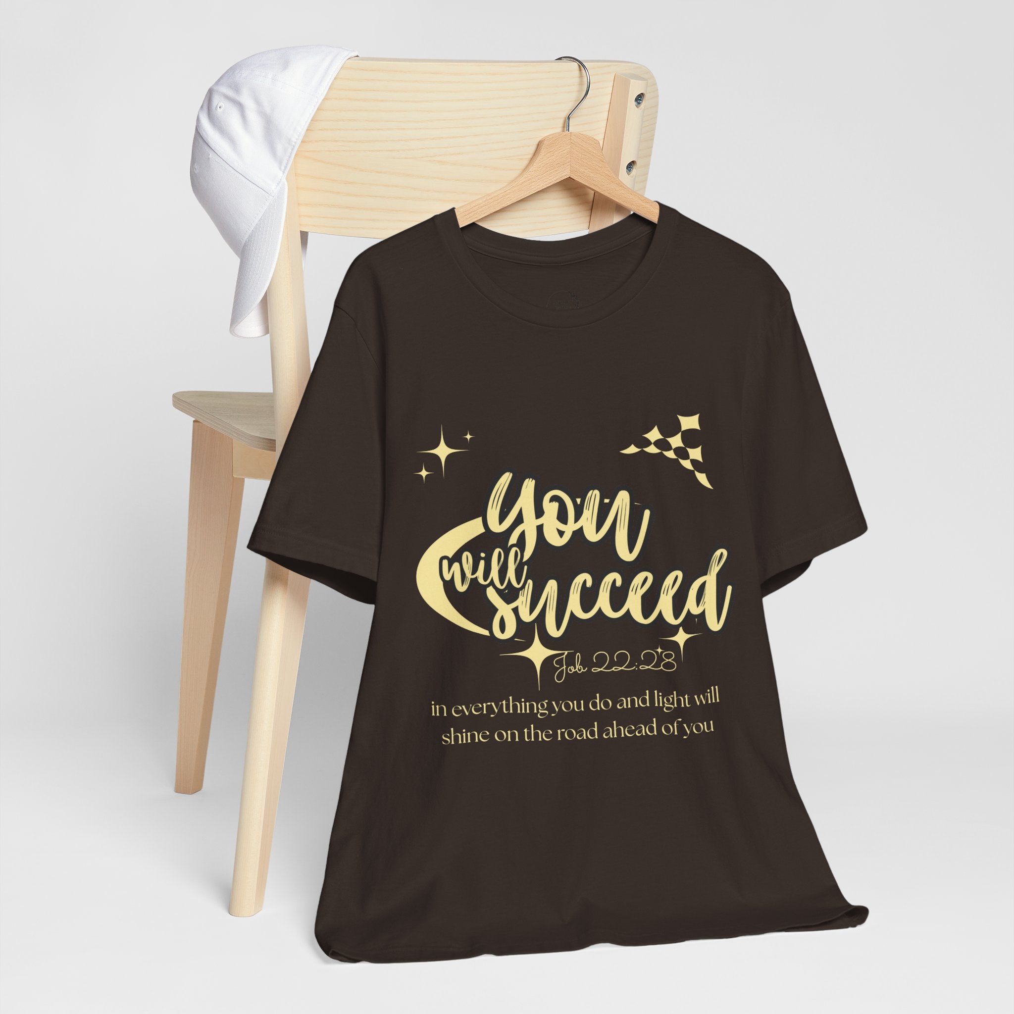 You Will Succeed Tee — Inspirational Christian Graphic T-Shirt (Acts 23:28)