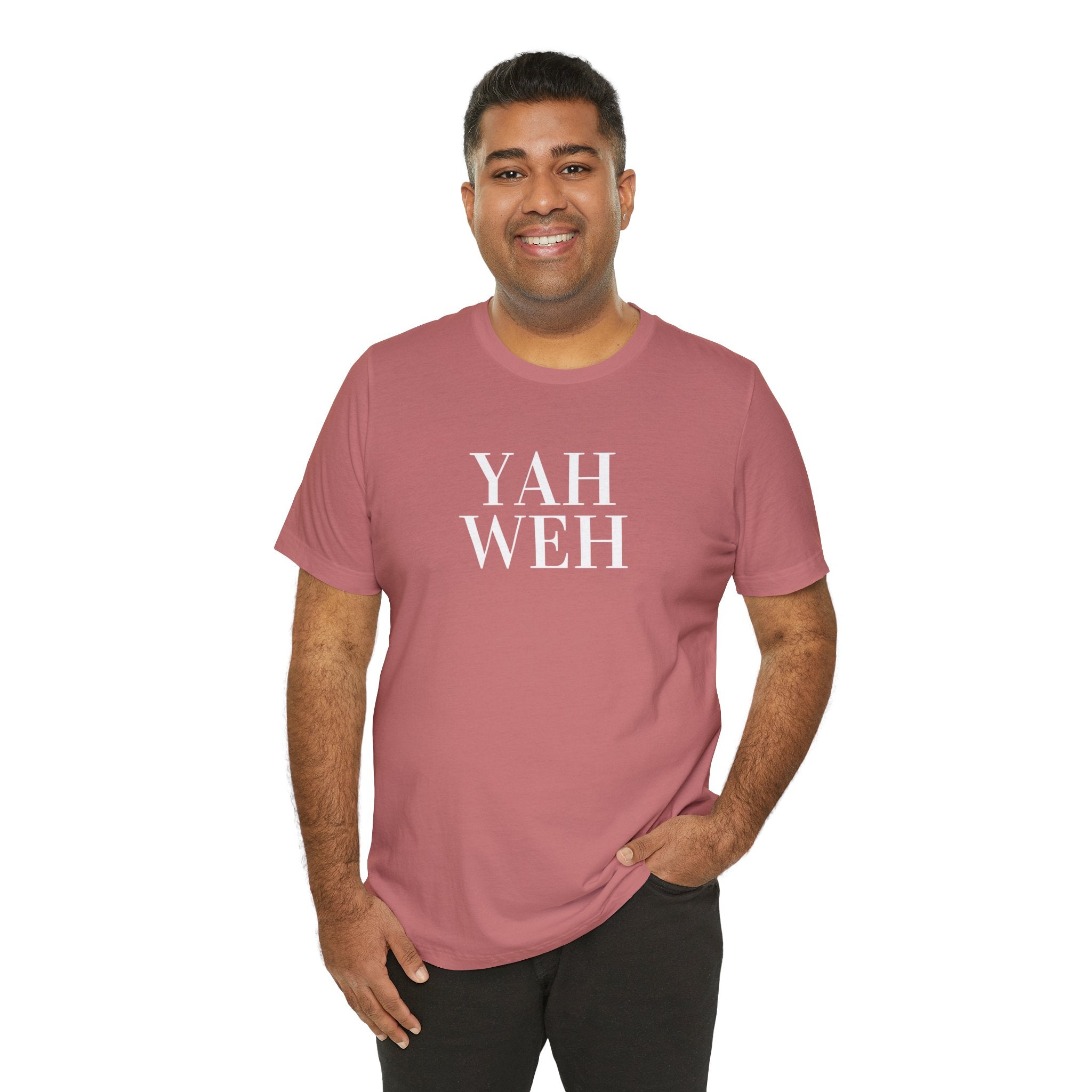 Yahweh Scripture T-Shirt | Minimal Faith Typography Tee